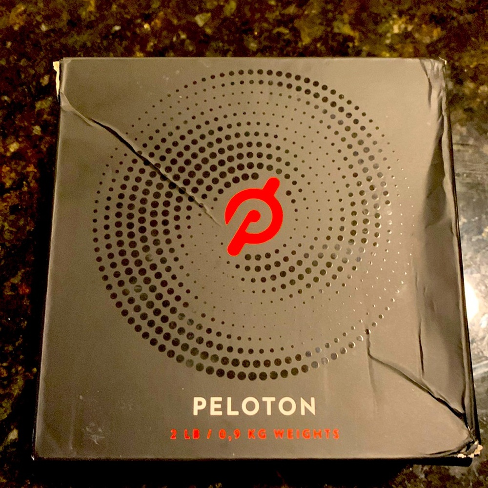 Peloton Weights 2 LB Never Used